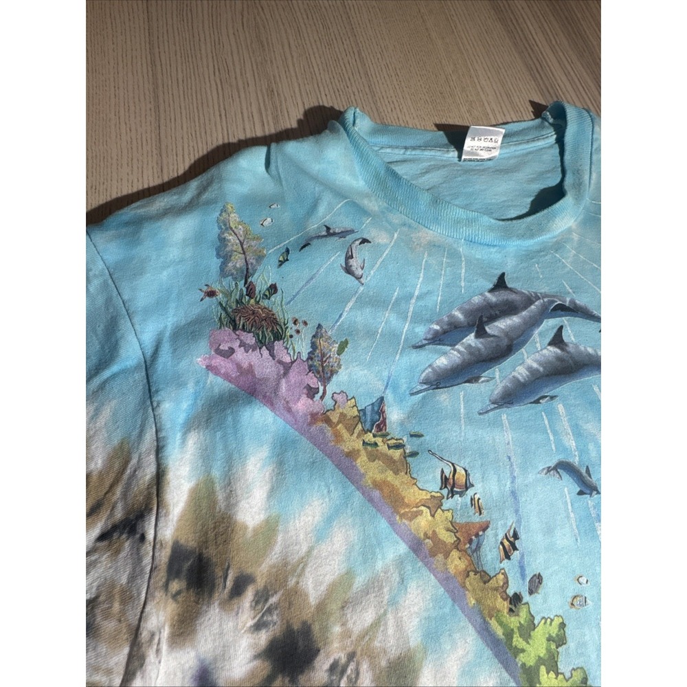 Vintage 1990 Liquid Blue Atlantis Kingdom T Shirt John Connell FOTL Tag AOP XXL - Picture 8 of 16